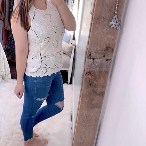 Lucky Brand top size medium boho - Picture 3 of 6